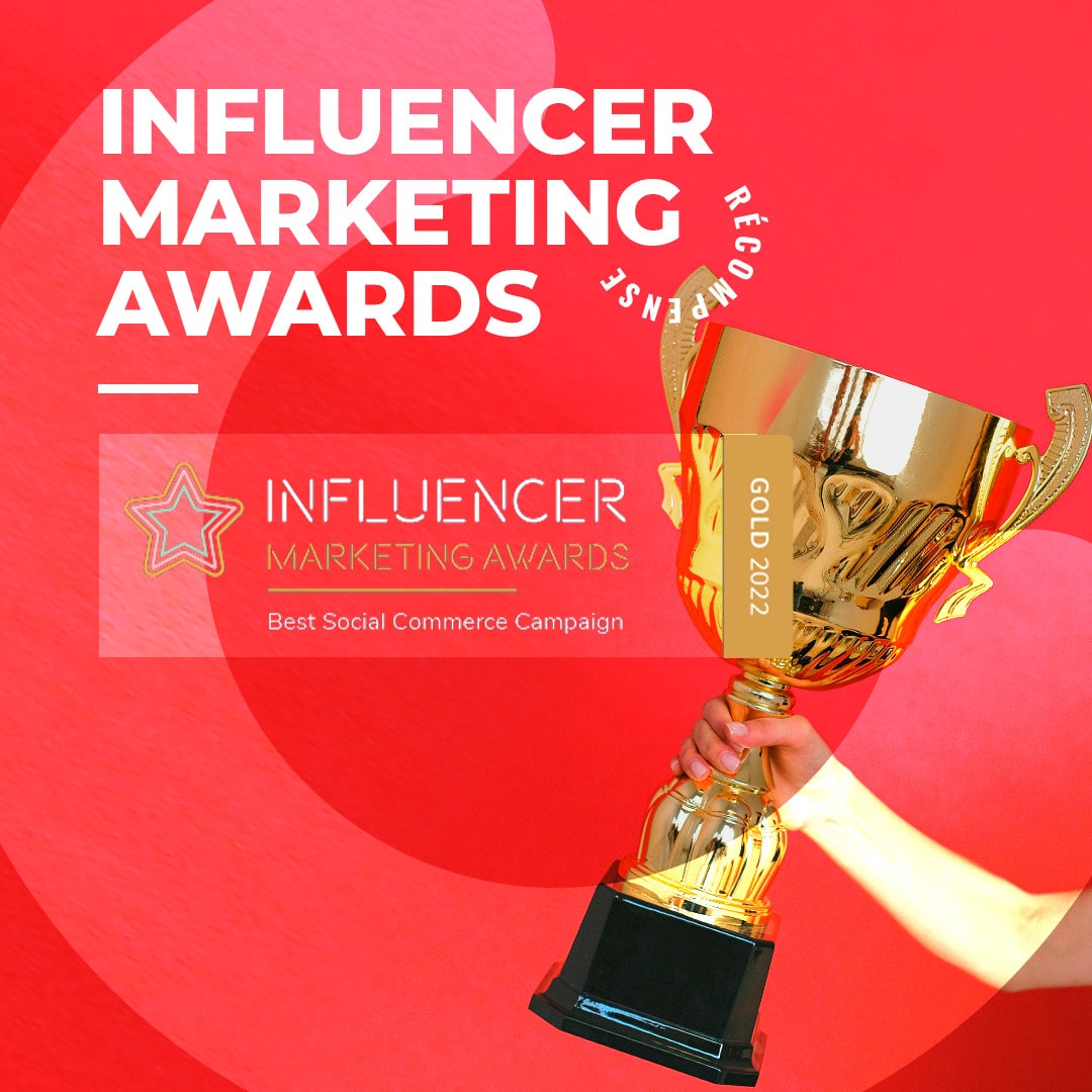 Crakmedia mérite l’or aux Influencer Marketing Awards