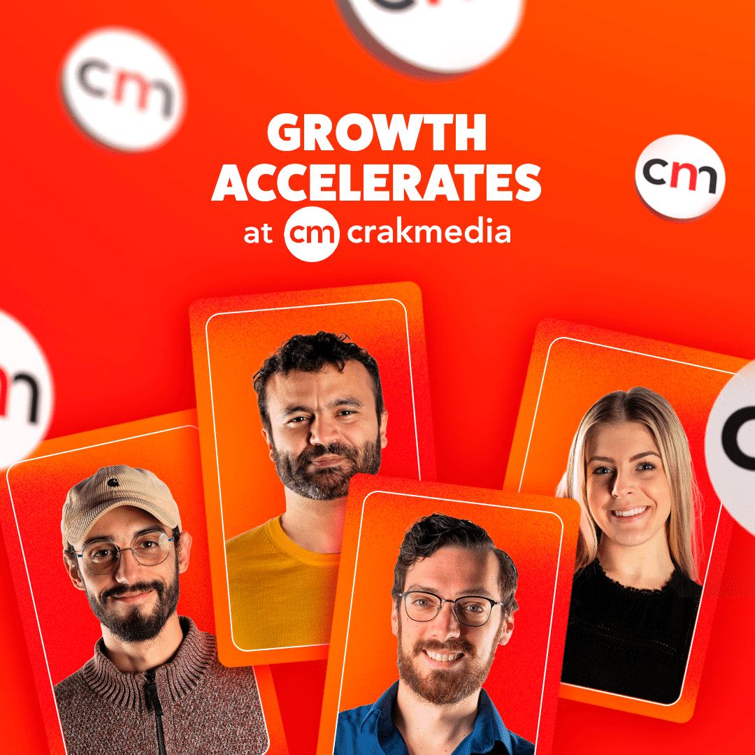Growth accelerates at Crakmedia: several new people joined the team recently and over 20 more will by the end of 2023