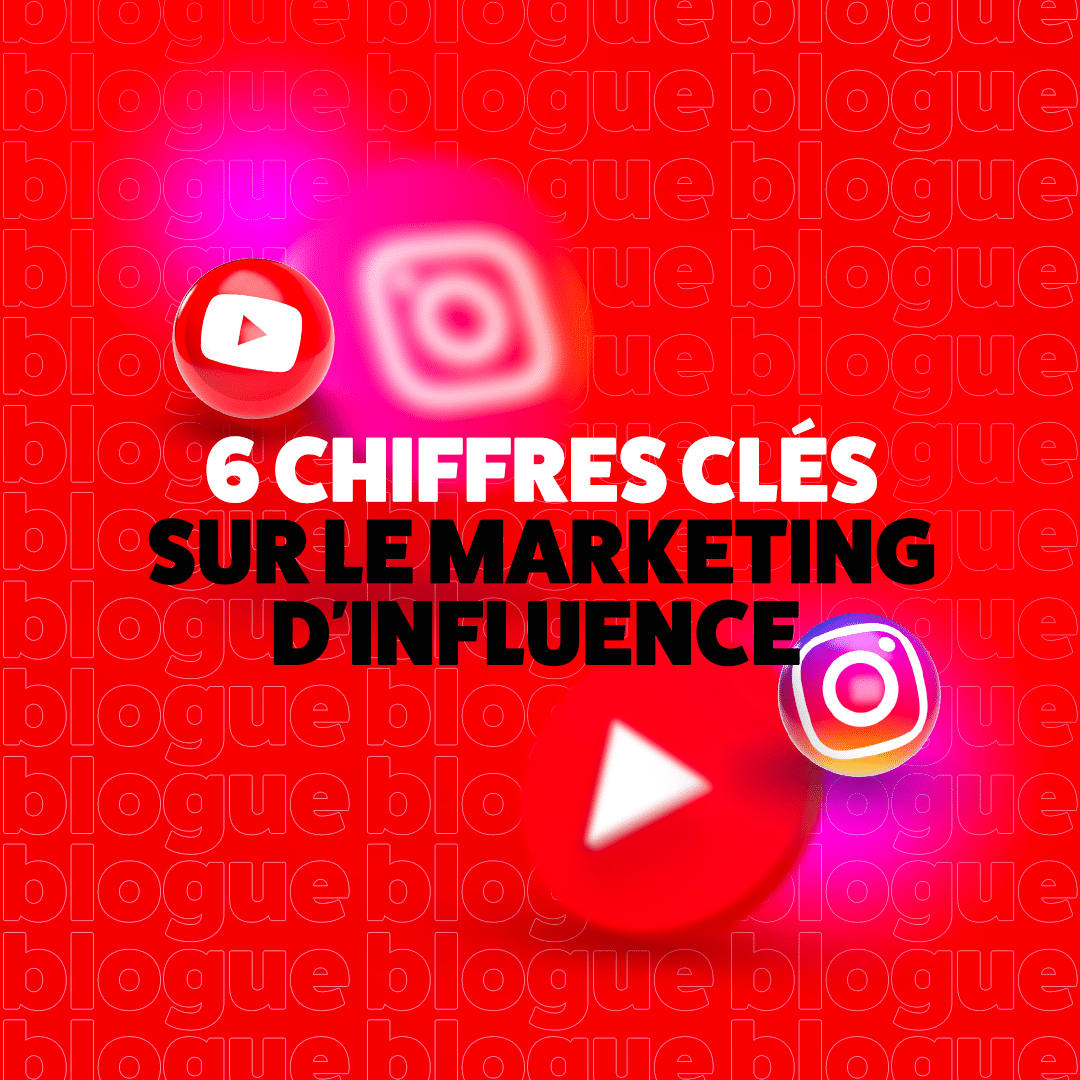 6 chiffres clés sur le marketing d'influence
