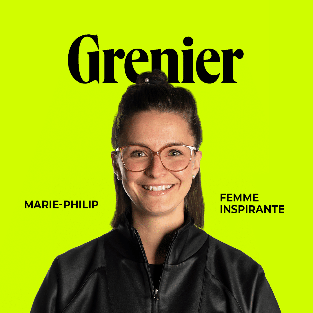 Marie-Philip Gariépy, conseillère RH chez Crakmedia et Femme inspirante Grenier aux nouvelles