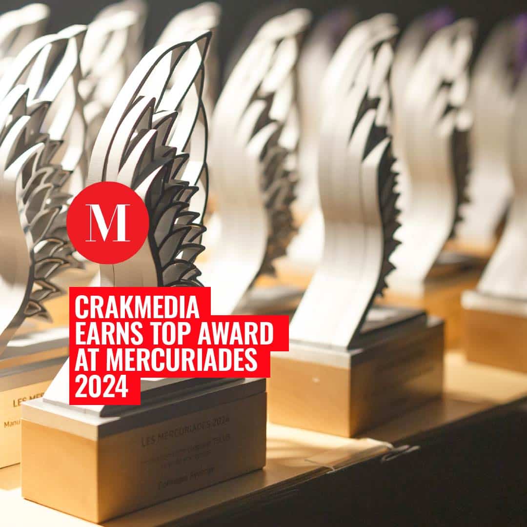 Crakmedia earns top award at Mercuriades 2024